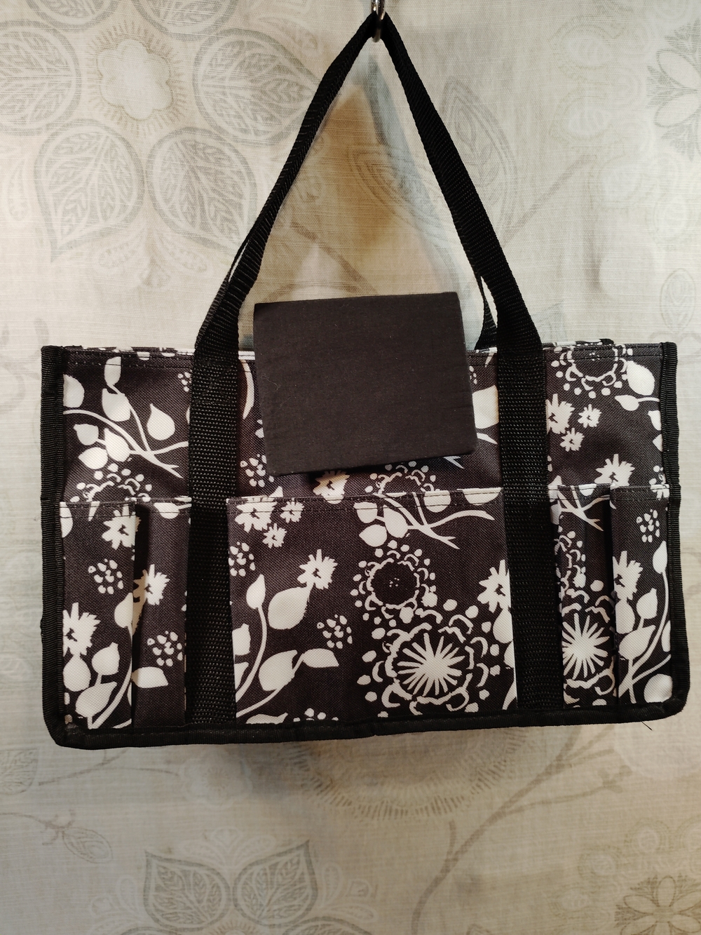 thirty-one Black and White Floral Shoulder Bag